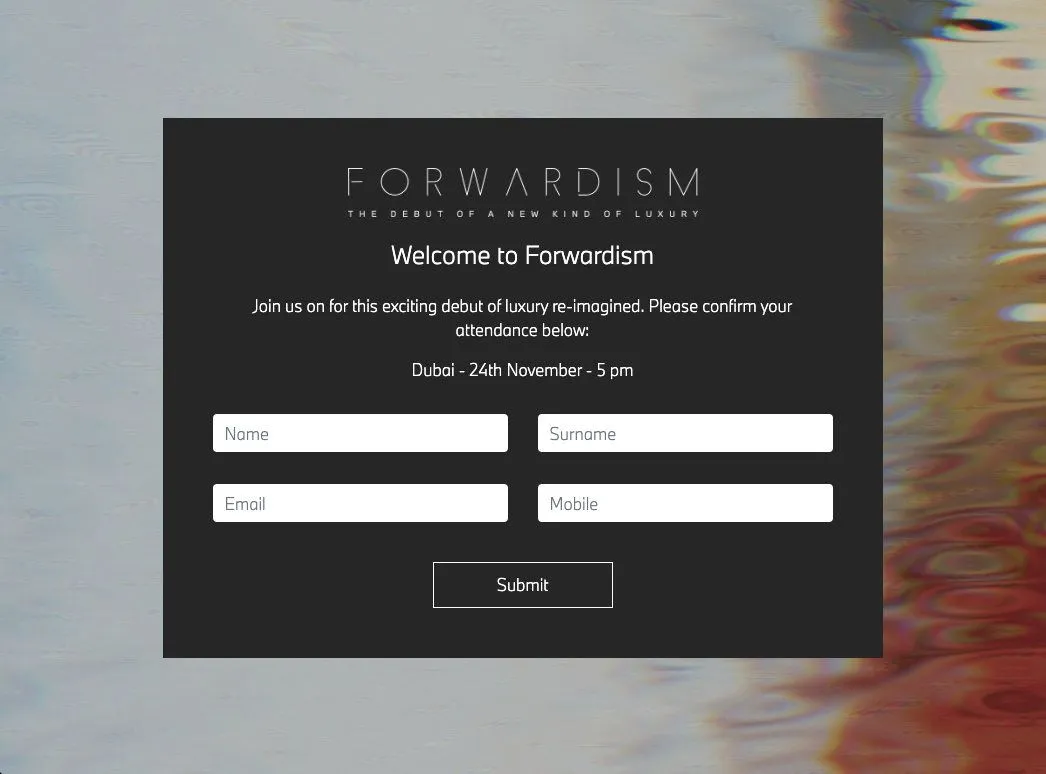Event Platform Screenshot 1