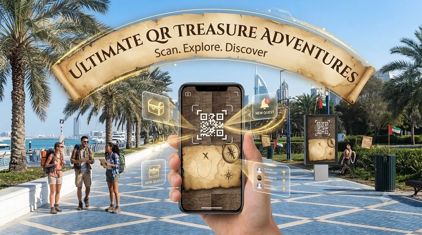 QR Code Treasure Hunt product cover image