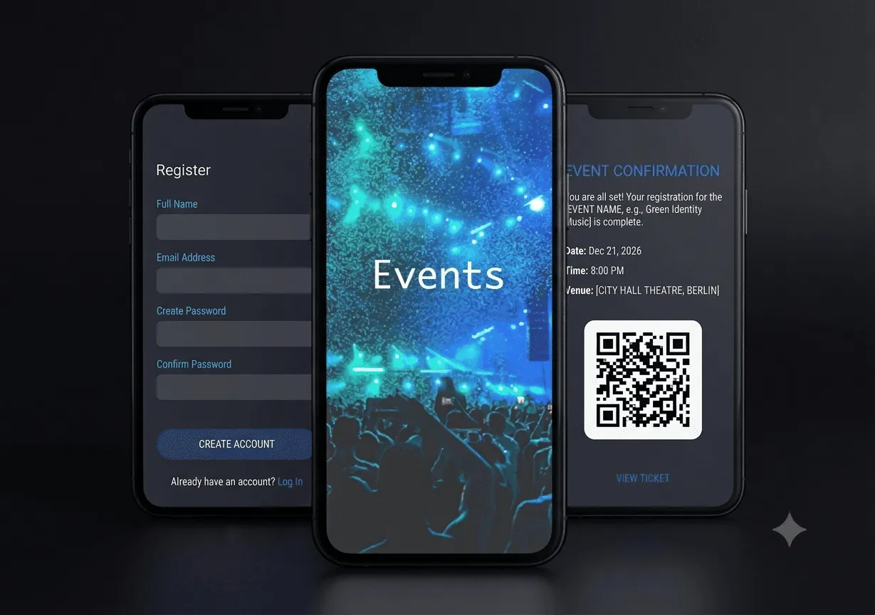 Event Registration, Booking and Management Platform product cover image