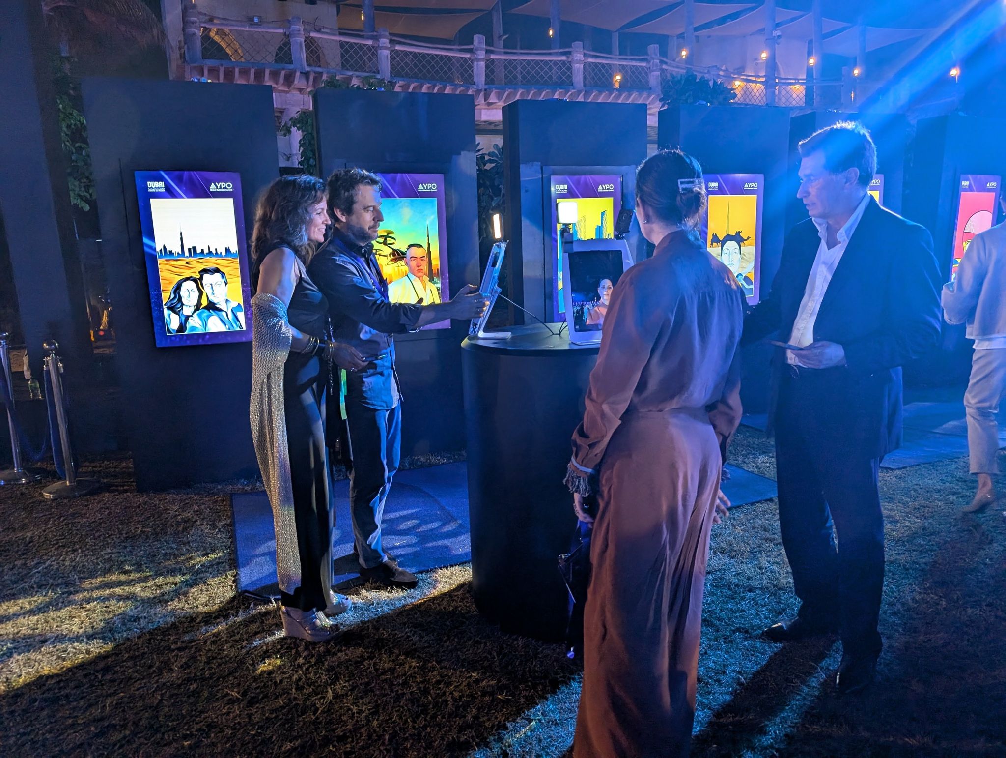 RFID Access gates and AI Art Creator and Gallery 4