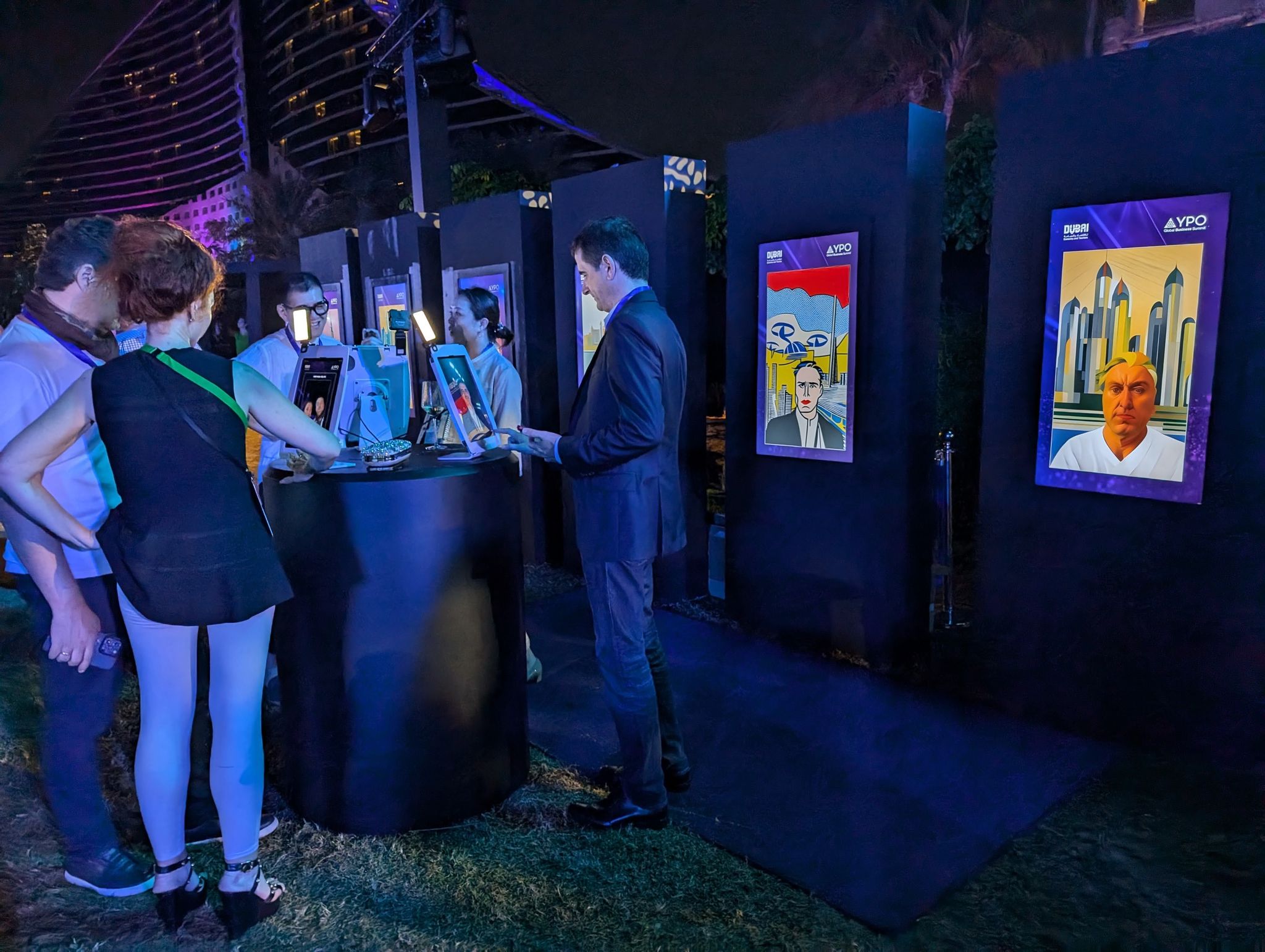 RFID Access gates and AI Art Creator and Gallery 2