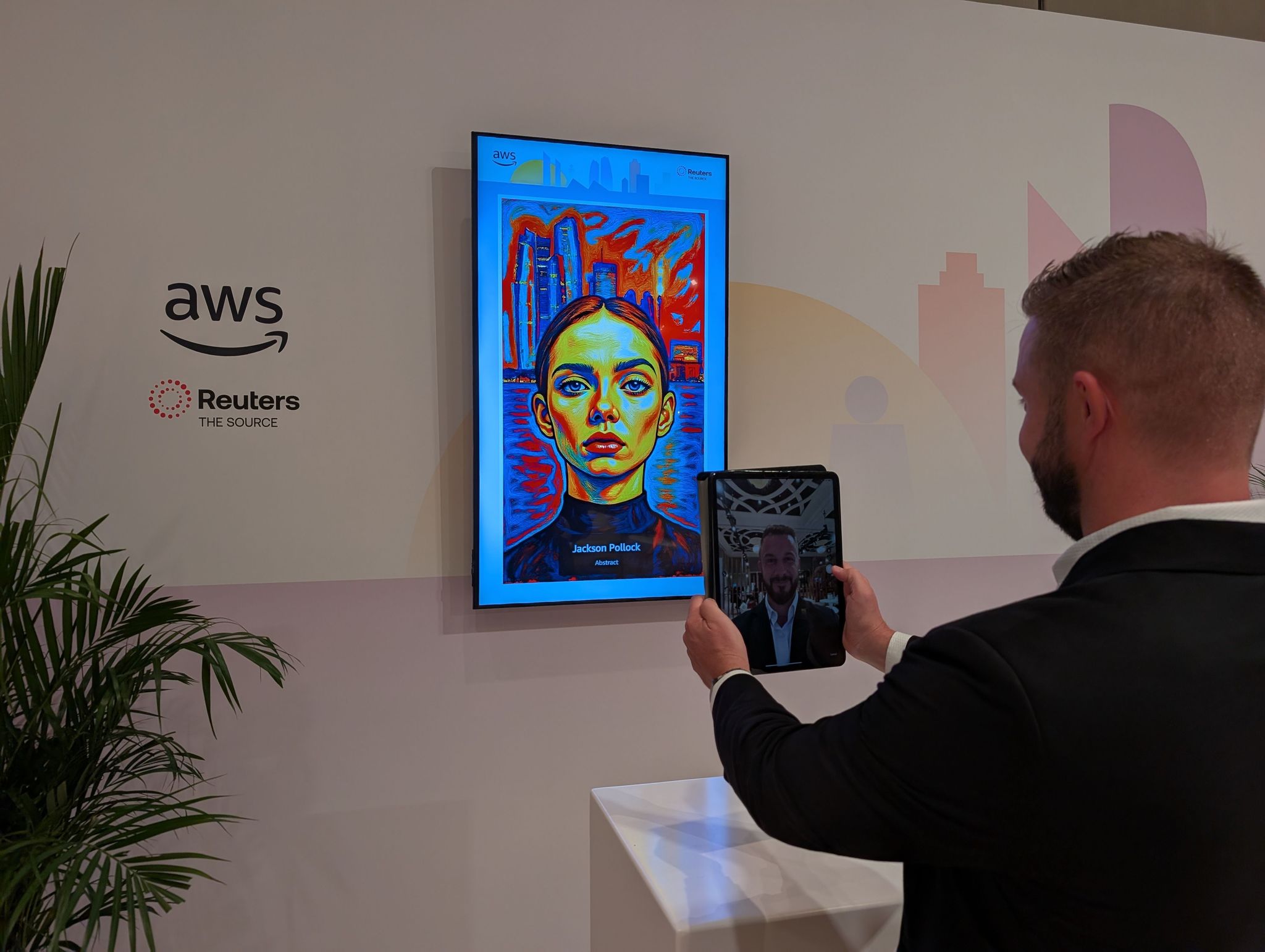 Reuters - AWS AI Art Gallery 3