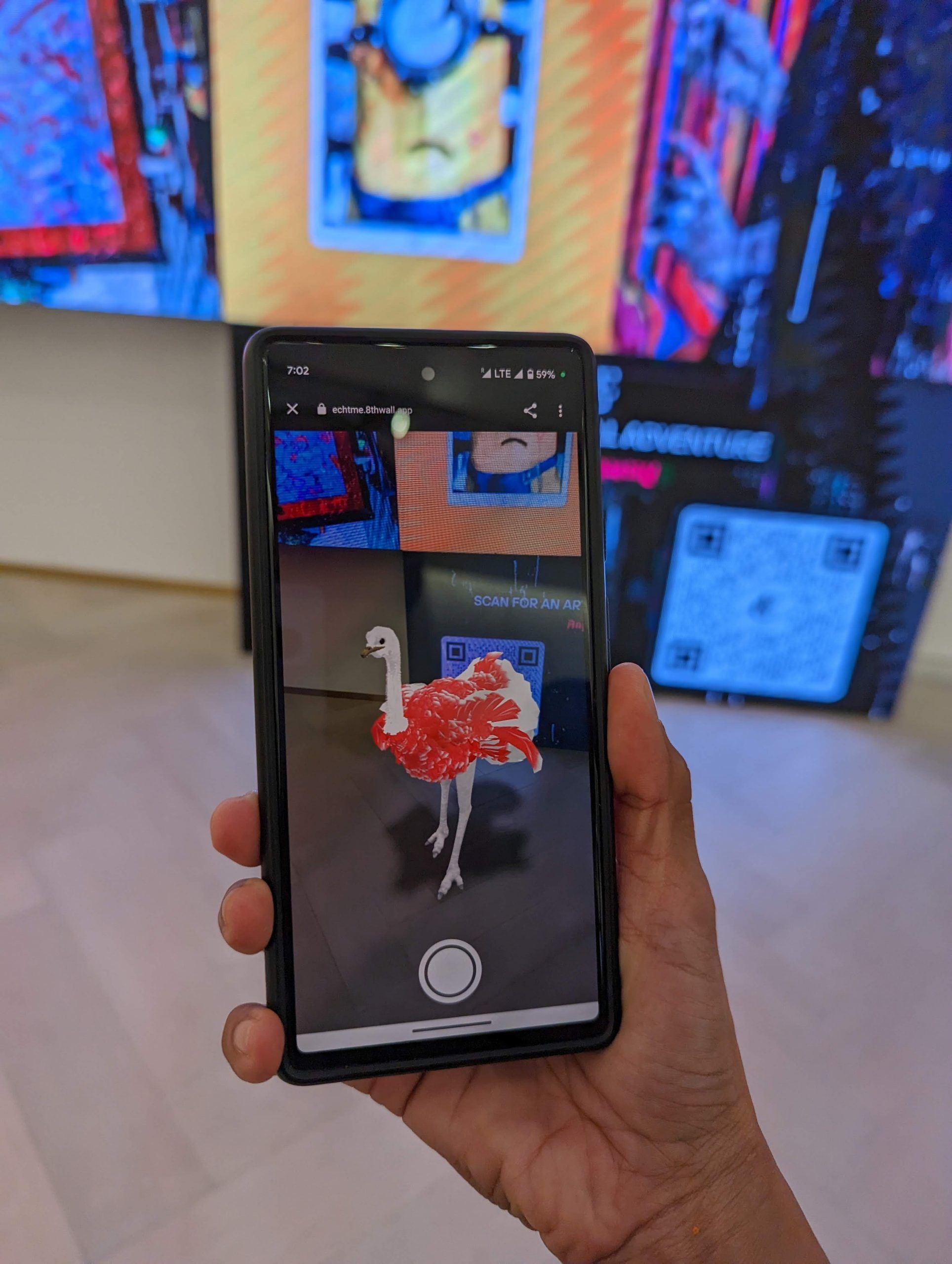 Augmented Reality Art – Gallery Eden 3