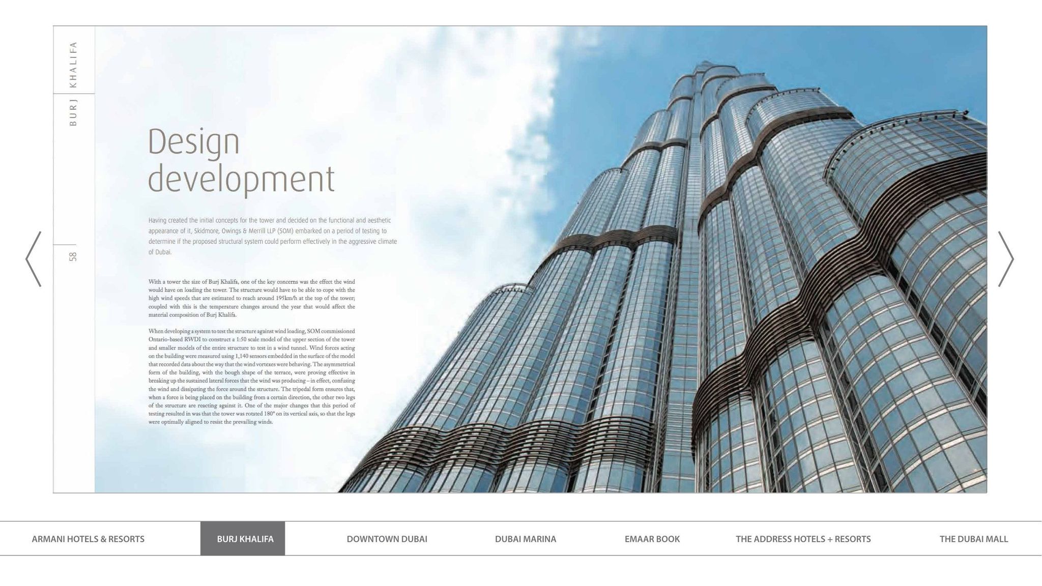 EMAAR Interactive Touch Screen App 2