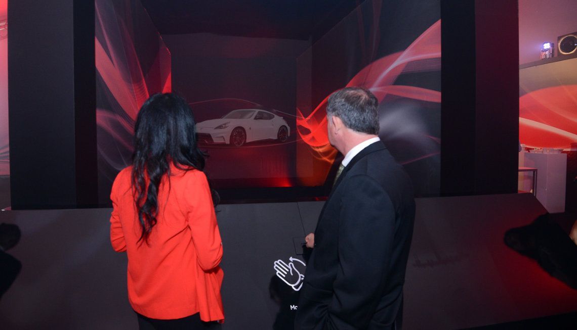 Dubai Motor Show Activation – Gesture Based Game 3