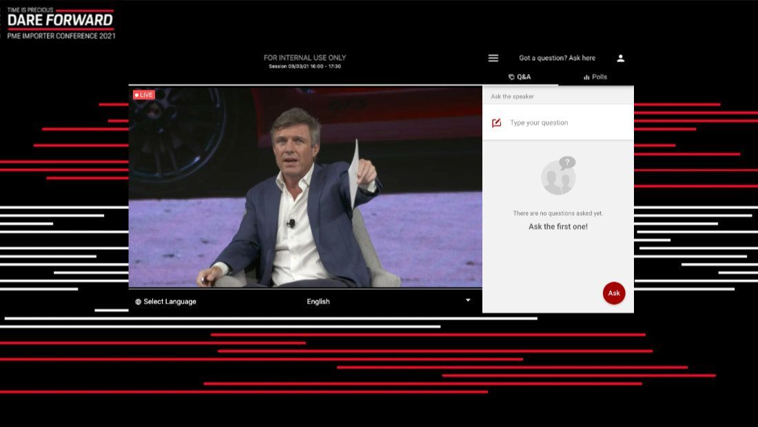 Porsche Panamera – Virtual Training & Conference 2