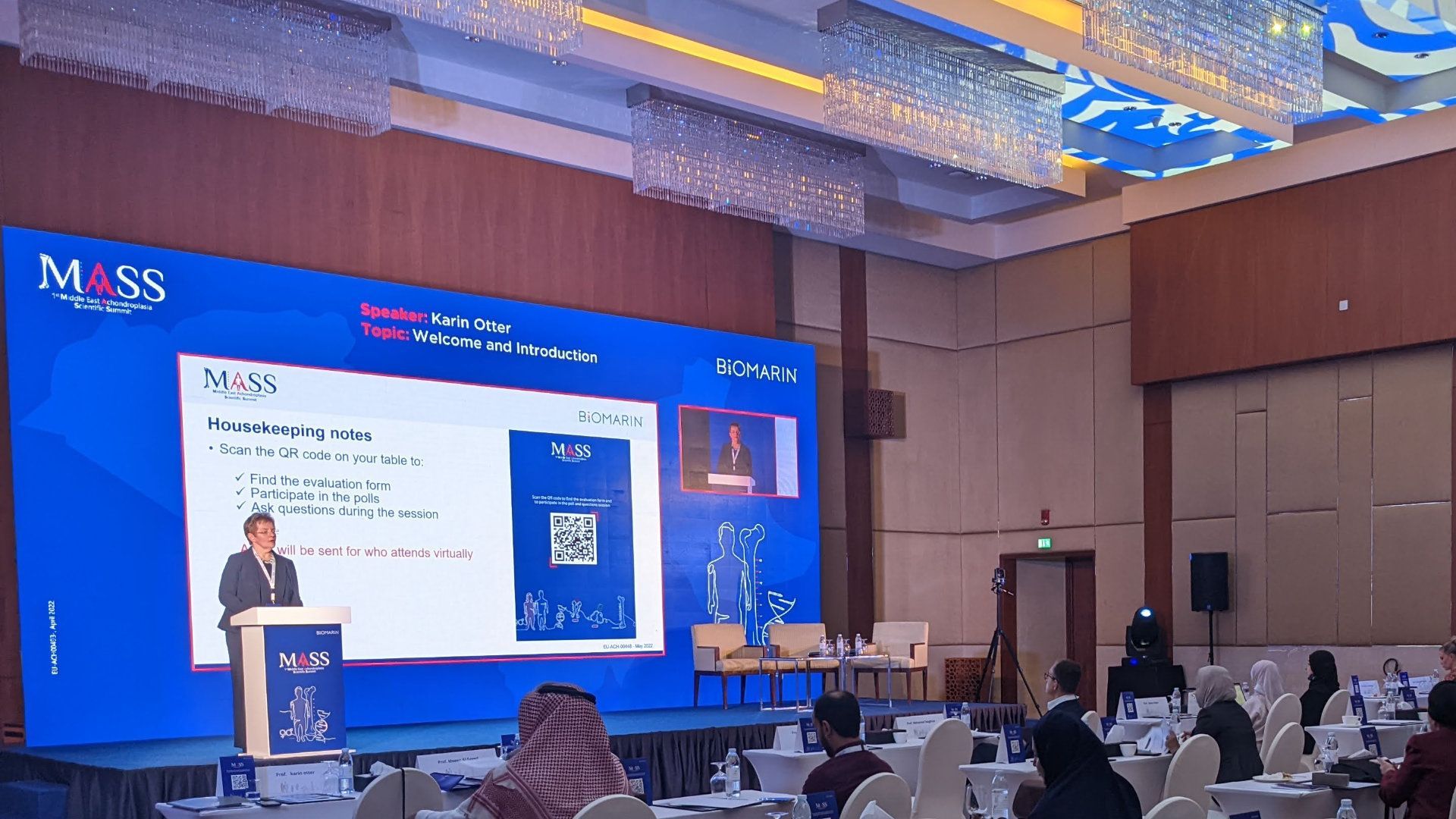Touchscreen App –  Achondroplasia Scientific Summit Dubai 2