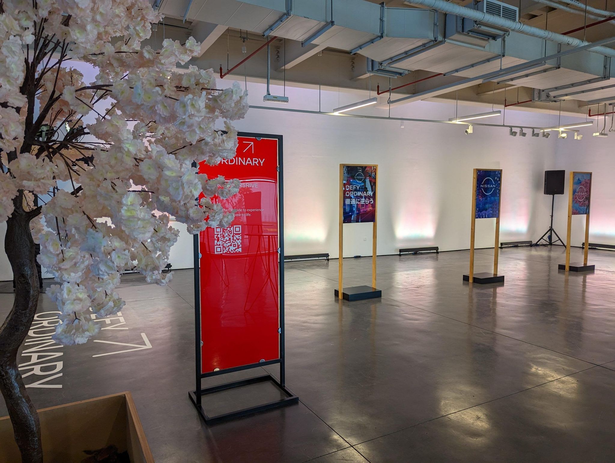 Web Augmented Reality – Nissan Art Gallery 1