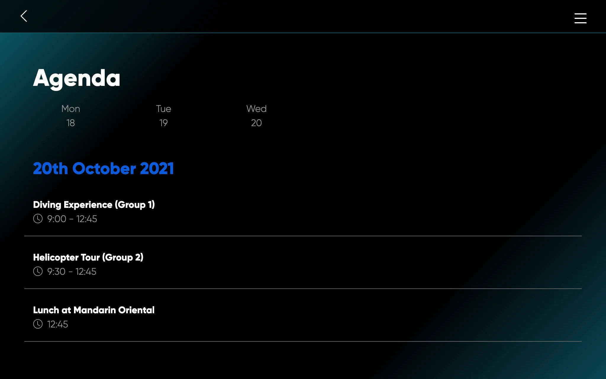 Phemex Dubai Event App - Image 3