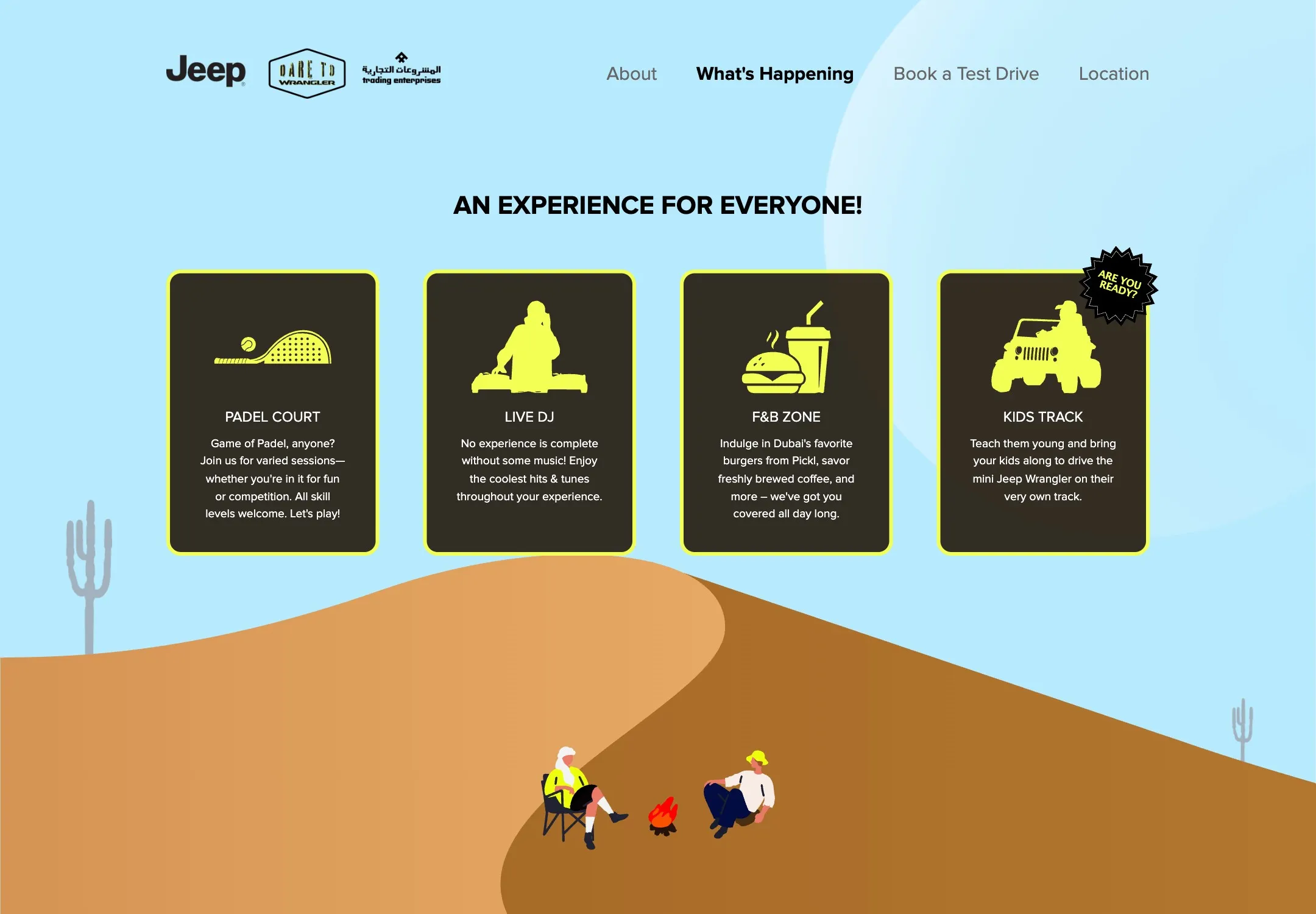 Dare to Wrangler Test Drive Microsite - Image 2