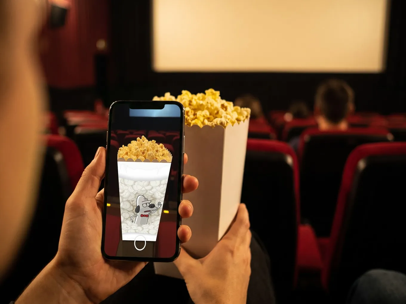 Popcorn Box WebAR for Masameer County - Image 1