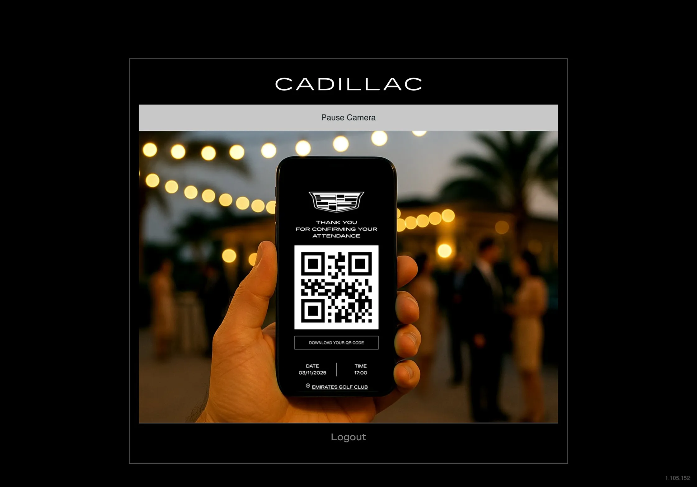 Cadillac Clubhouse Registration Platform - Image 3