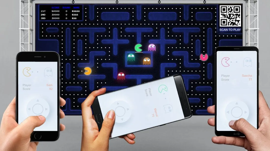 Phone-Controlled Arcade Games - Image 1