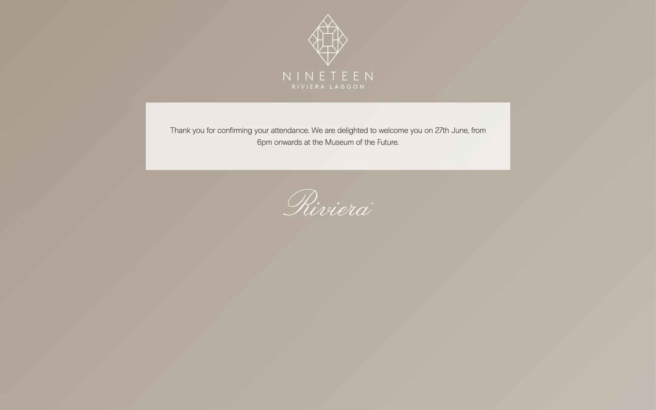 Nineteen Riviera RSVP and Guest Management - Image 3
