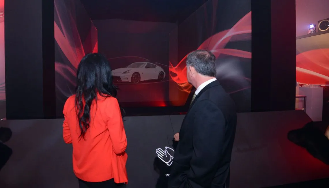 Dubai Motor Show Activation – Gesture-Based Game - Image 3