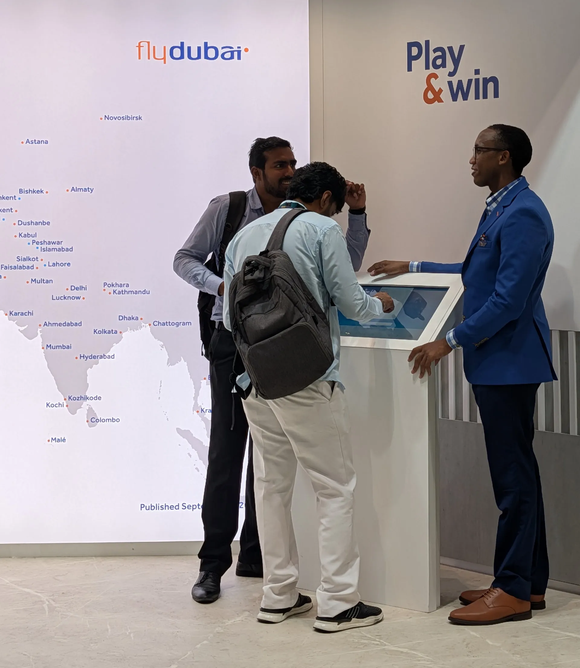 flydubai Touchscreen Quiz - Image 2