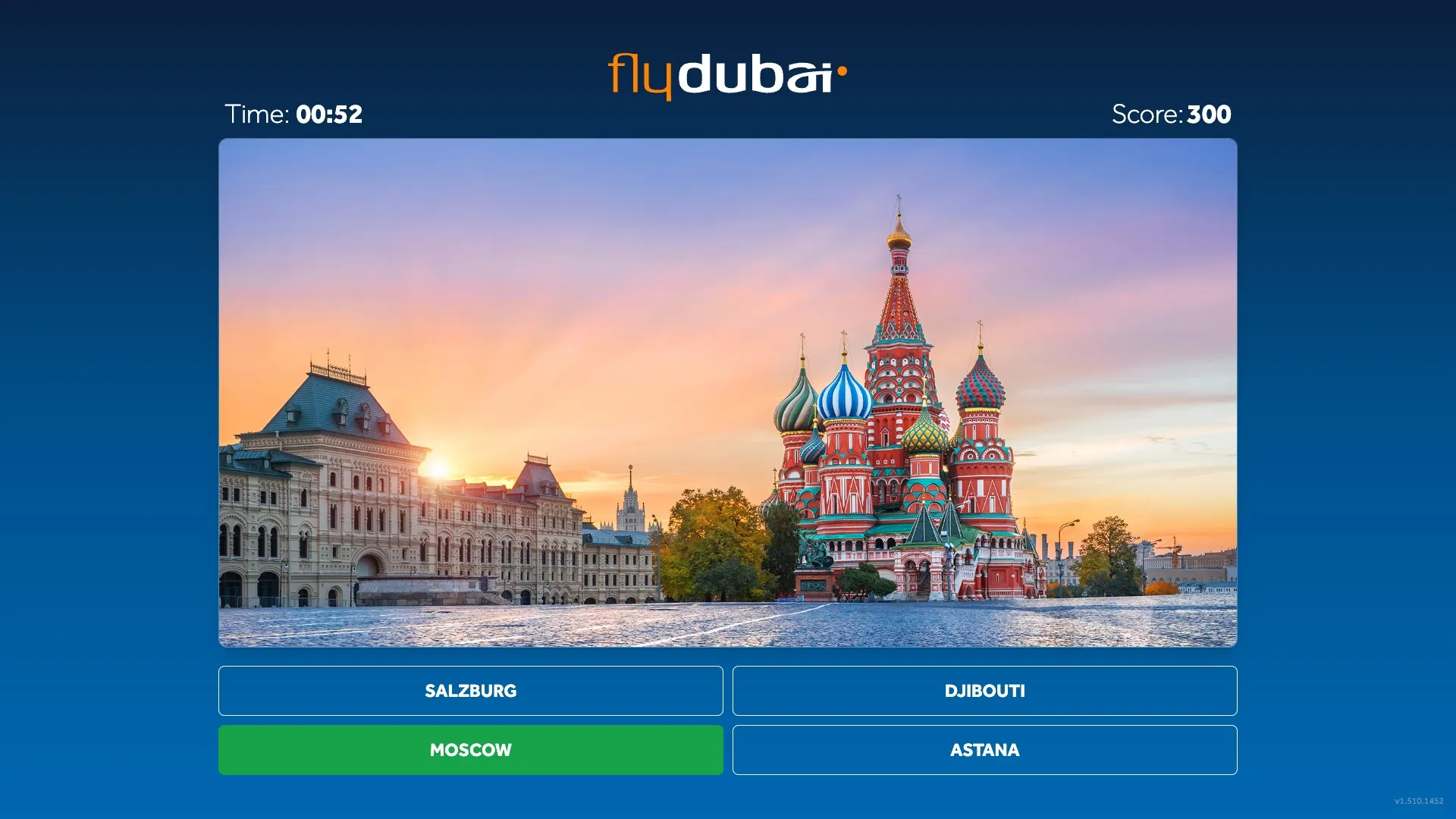 flydubai Touchscreen Quiz - Image 6