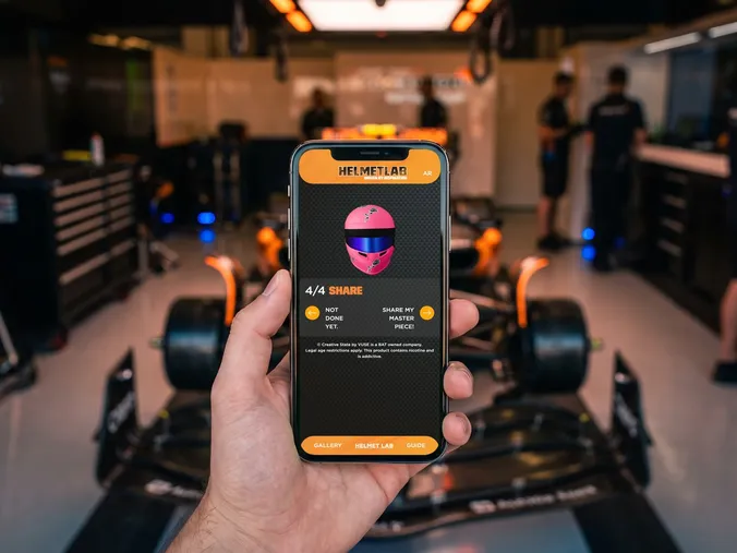 Helmet Lab – VUSE x McLaren Racing