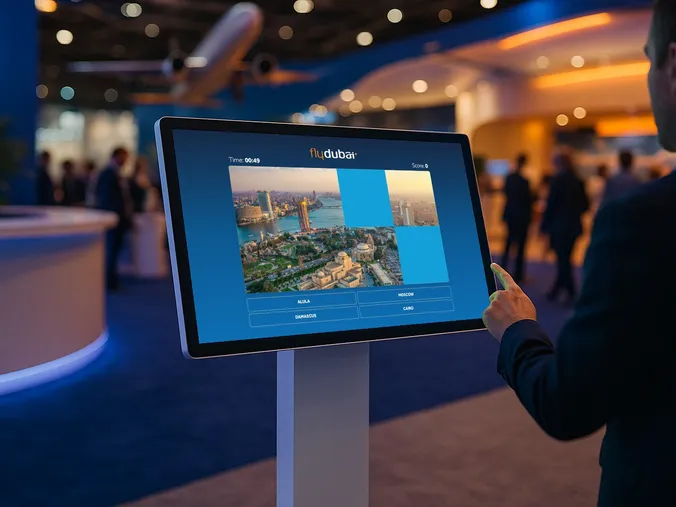flydubai Touchscreen Quiz