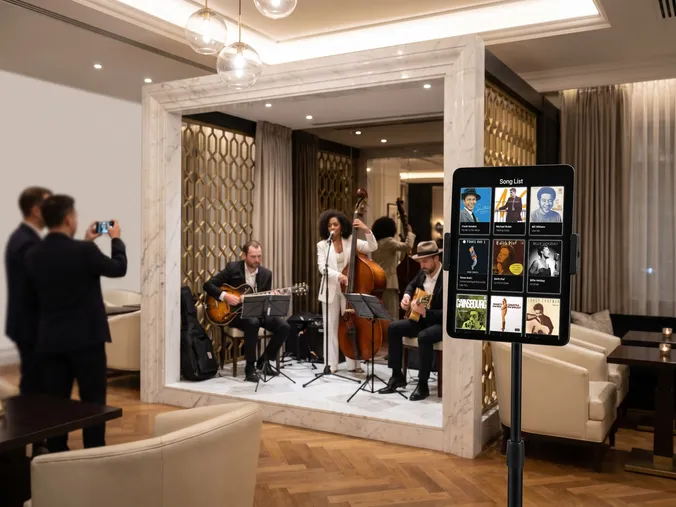 Interactive Jukebox for Live Music