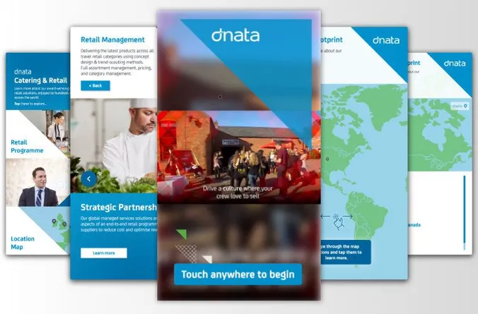 Retail Touchscreen Application project cover image
