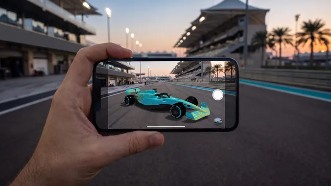 Abu Dhabi Grand Prix Car Designer in AR