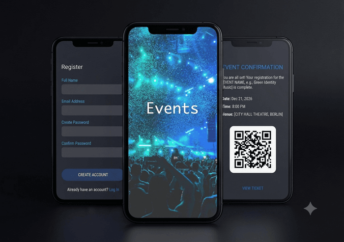 Event Registration, Booking and Management Platform product cover image