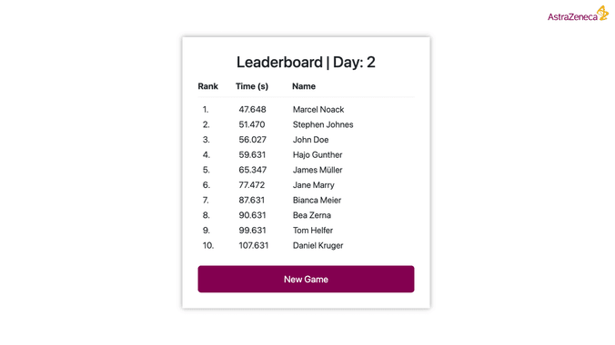 AstraZeneca – Touchscreen Puzzle Game - Image 5