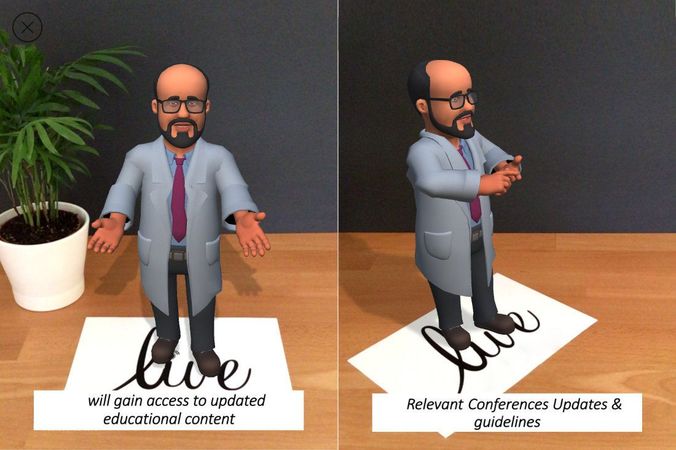 Augmented Reality Doctor – Mobile Information App - Image 2