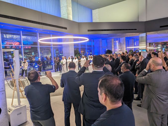 Interactive Poster Signing – Dubai Showroom Launch - Image 6