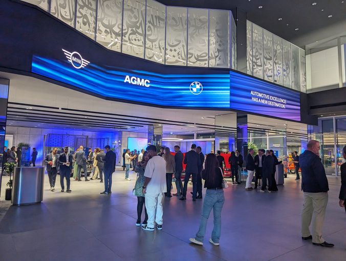 Interactive Poster Signing – Dubai Showroom Launch - Image 1