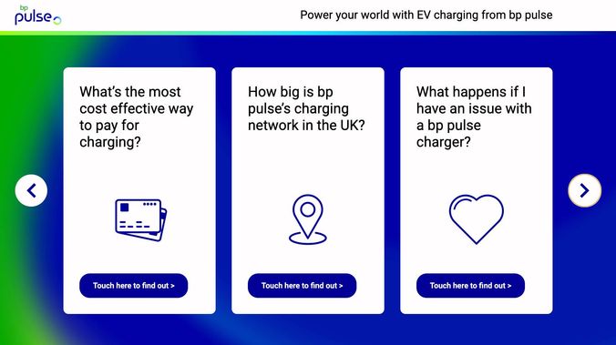 EV Charging Network Touchscreen Information App - Image 1