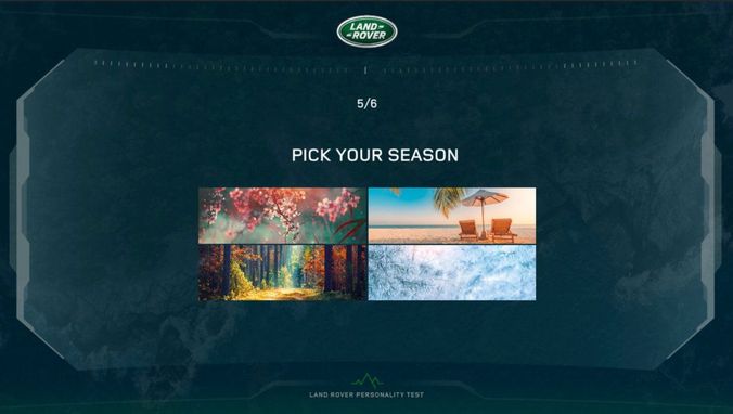 Jaguar & Land Rover Roadshow – Interactive Personality Test - Image 5