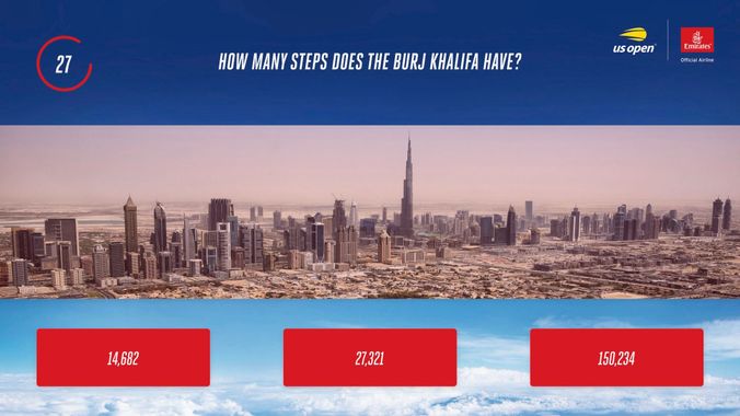 US Open - Tennis Touchscreen Quiz App - Image 4