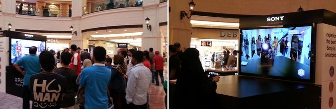 Sony Xperia – Live Interactive Augmented Reality (AR) Game - Image 2