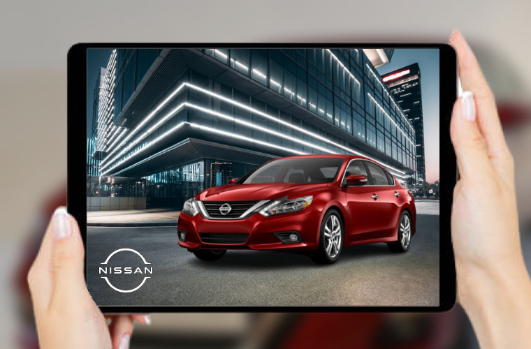 Nissan – Smart Studio and Visitor Survey Augmented Reality reference image